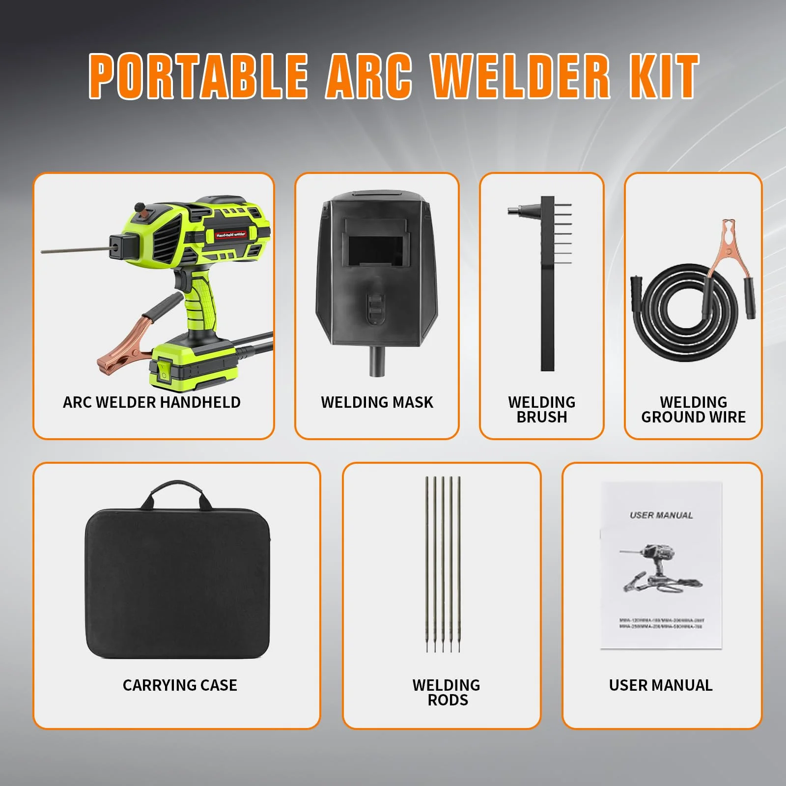 YesRight Handheld Welding Machine 110V 120Amp Portable ARC Welder with Digital Display