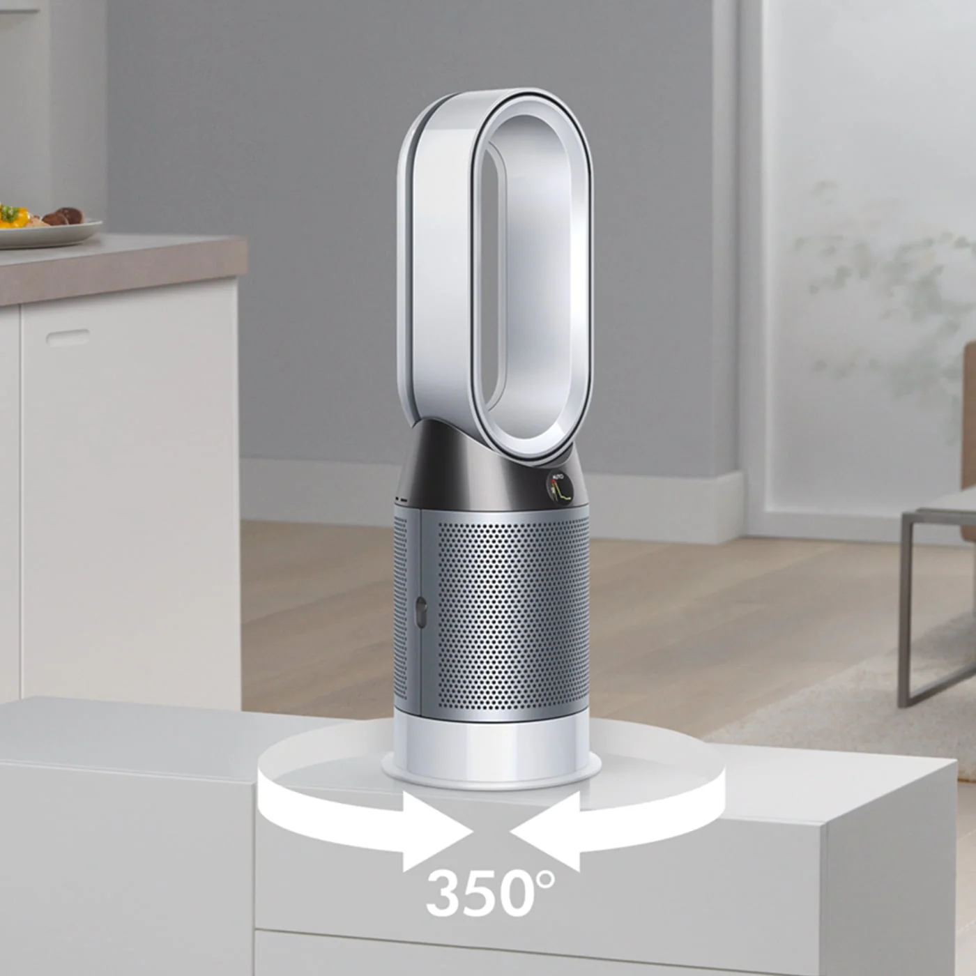 Dyson HP04 Pure Hot+Cool™ Air Purifier, Heater & Fan | White/Silver | Refurbished
