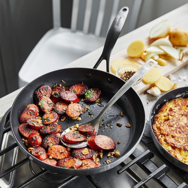 Venice Pro Noir Tri-Ply Stainless Steel Healthy Ceramic Nonstick 13 Piece Cookware Pots and Pans Set