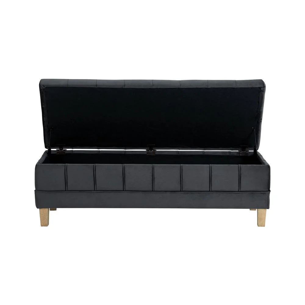 Picket House Furnishings Jude Tufted Storage Ottoman