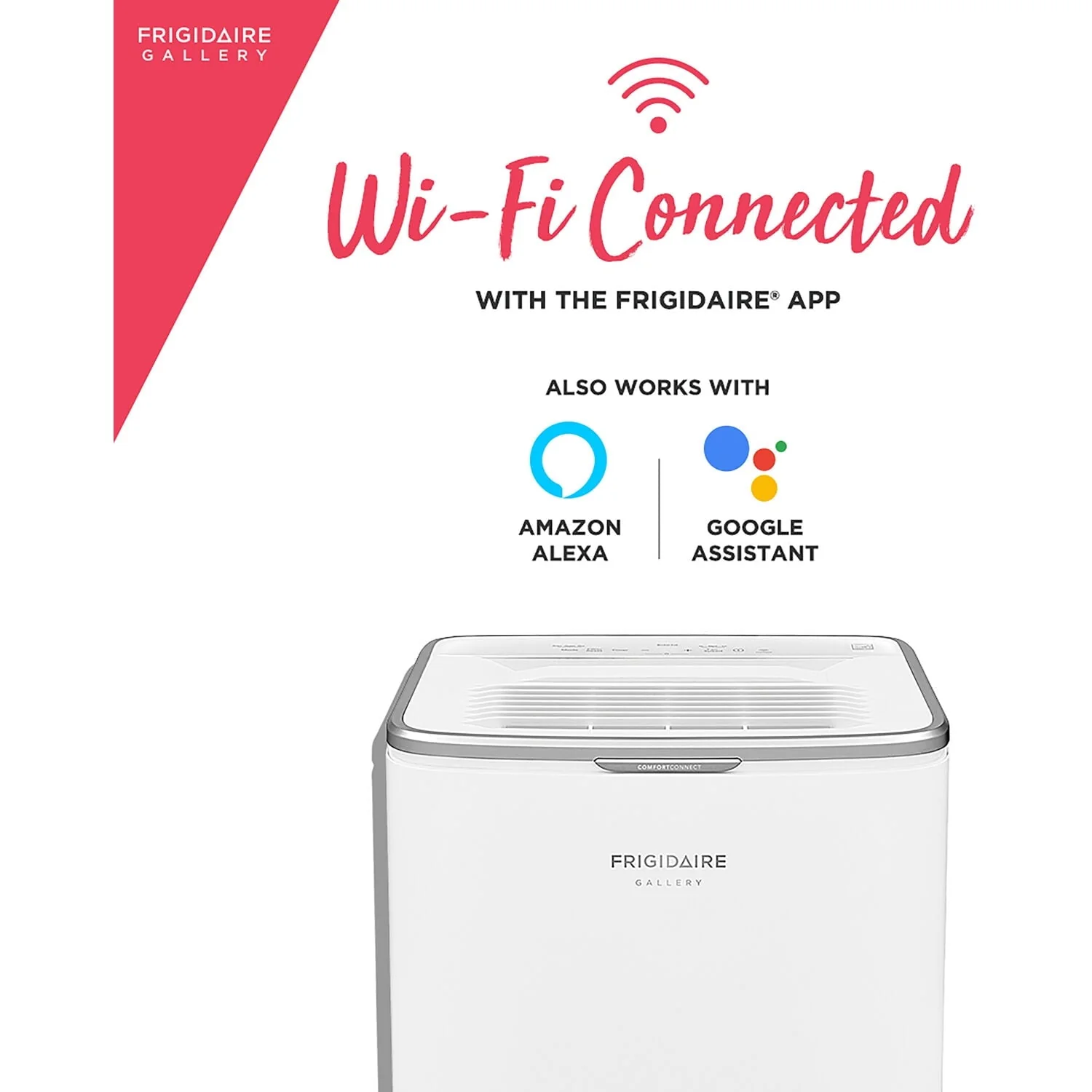 Frigidaire Gallery High Humidity 50 Pint Capacity Dehumidifier with Wi-Fi