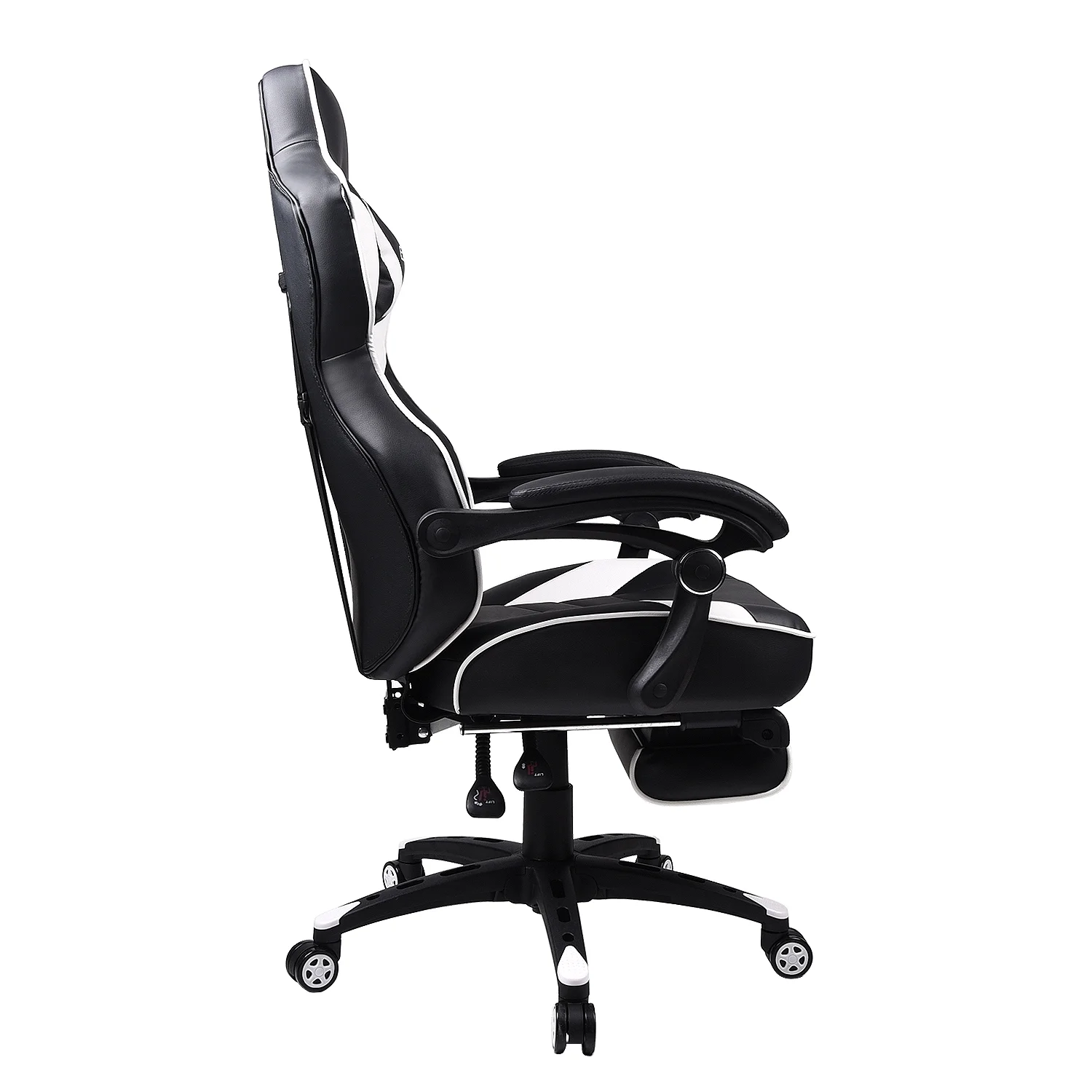 Elecwish Adjustable & Ergonomic Swivel Gaming Chair, White