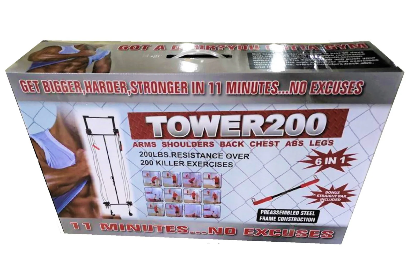 Tower 200 Complete Door Gym Body Workout Fitness